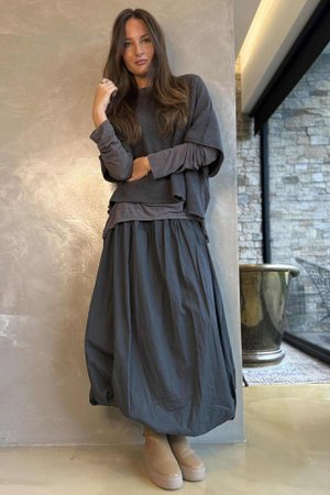 Conrad Layer Knit Graphite 